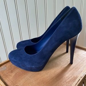 Italian made suede Heels